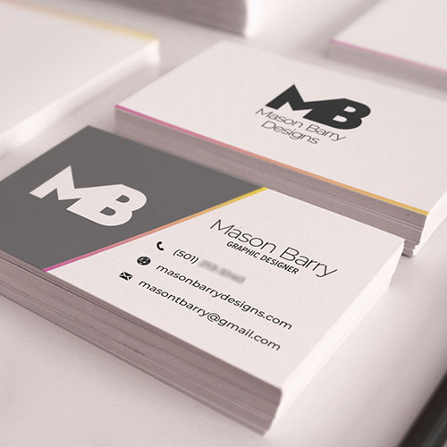 Stationery for Mason Barry Designs